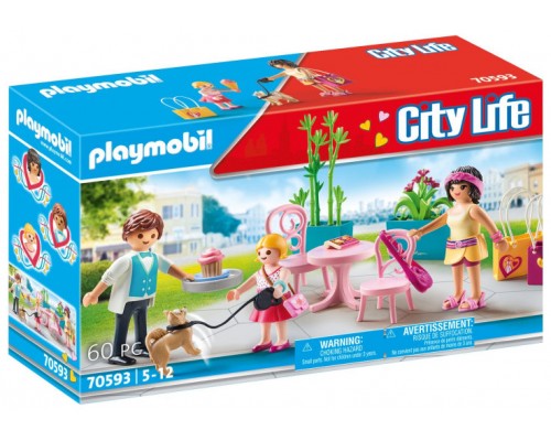 Playmobil ciudad cafeteria