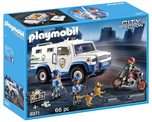 Playmobil vehiculo blindado