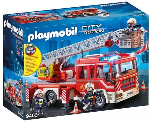 Playmobil camion bomberos con escalera