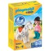 Playmobil 1.2.3 jinete con caballo