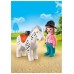 Playmobil 1.2.3 jinete con caballo