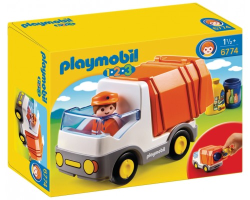 Playmobil 1.2.3 camion basura