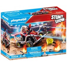 Playmobil stuntshow kart bombero