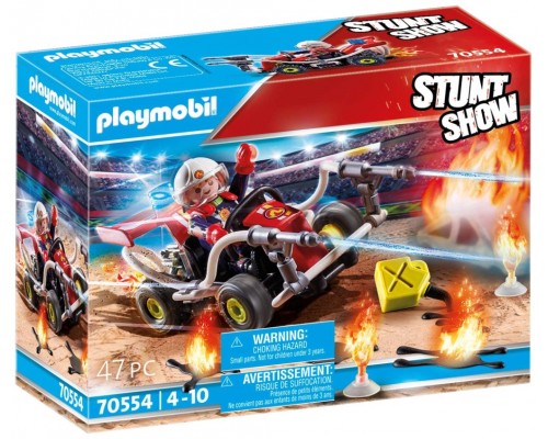 Playmobil stuntshow kart bombero