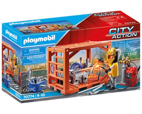 Playmobil fabricante contenedores