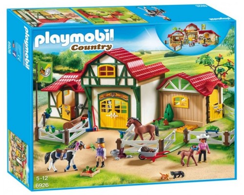 Playmobil granja caballos