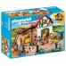 Playmobil campo granja ponis