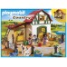 Playmobil campo granja ponis