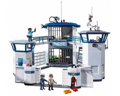 Playmobil policia comisaria policia con prision