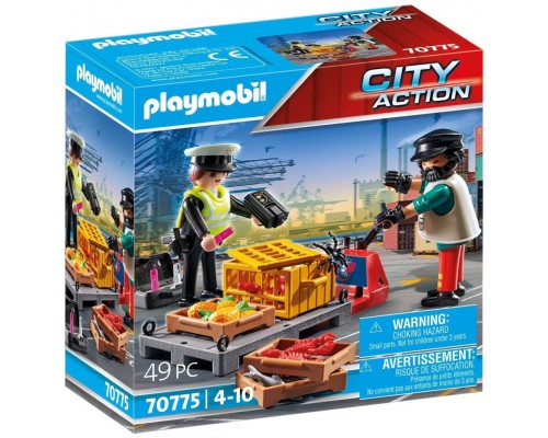 Playmobil control aduanero