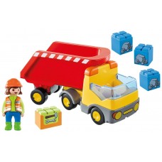 Playmobil 1.2.3 camion construccion