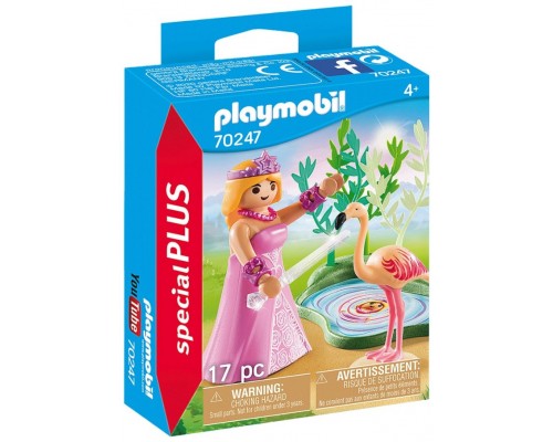 Playmobil princesa en el lago