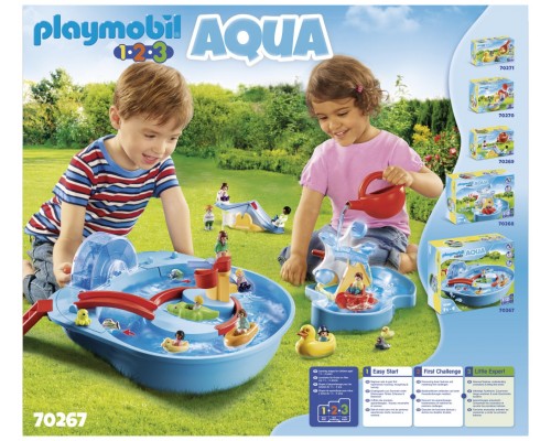 Playmobil aqua 1.2.3 parque acuatico