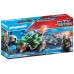 Playmobil ciudad kart policial persecucion ladron