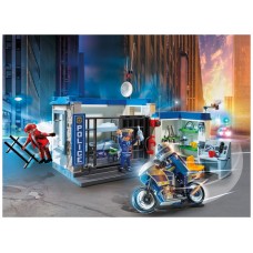 Playmobil ciudad policia escape la prision