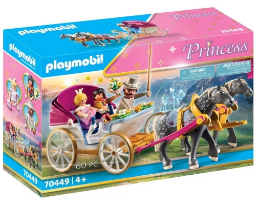 Playmobil carruaje romantico tirado por caballos