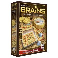 Juego mesa brains mapa del tesoro