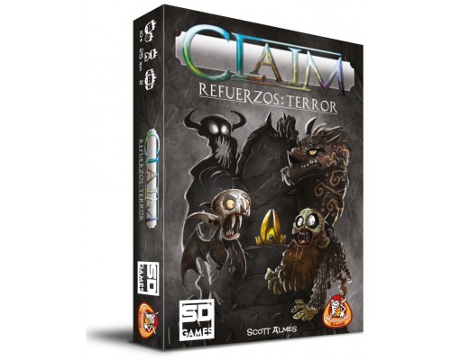 Juego mesa claim refuerzos: terror pegi