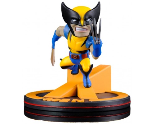 Figura quantum mechanix marvel x - men wolverine