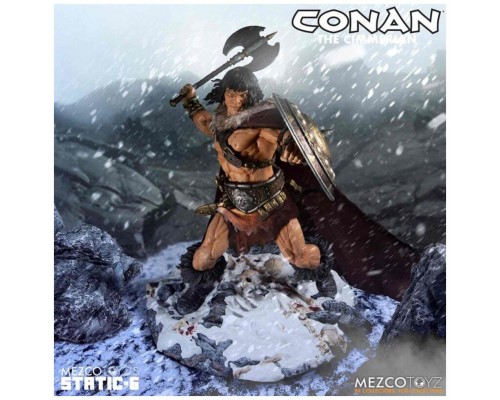 Figura mezco toyz static six conan