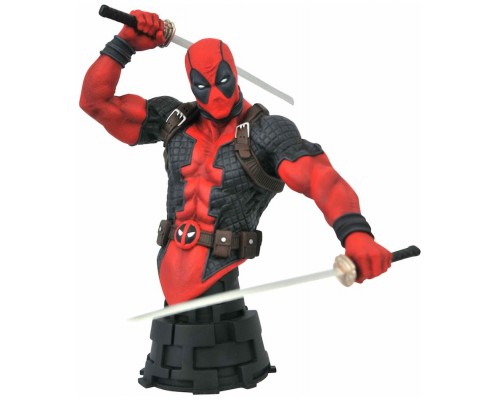 Figura diamond collection marvel deadpool busto