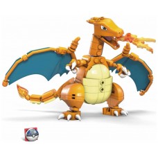 Figura mattel mega construx build pokemon