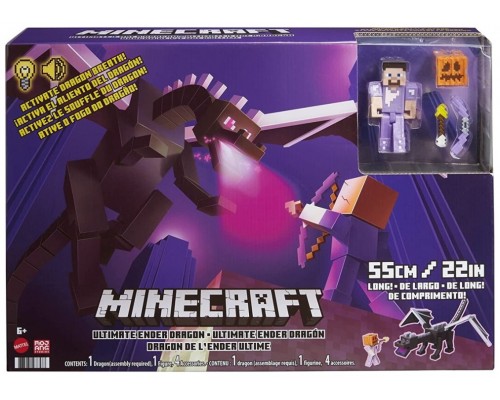 Figura mattel minecraft dragon ender definitivo