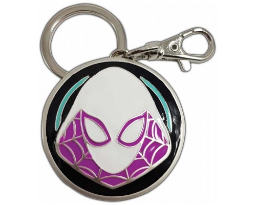 Llavero metalico semic studios logo spider - gwen