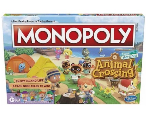 Juego mesa monopoly animal crossing new