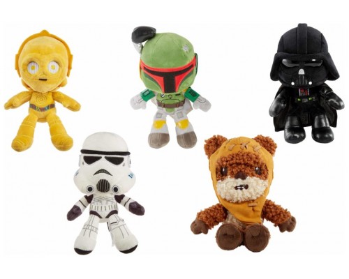 Surtido peluches mattel star wars 20