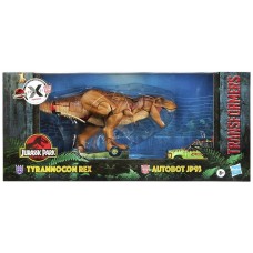 Figuras hasbro tyrannocon rex + autobot