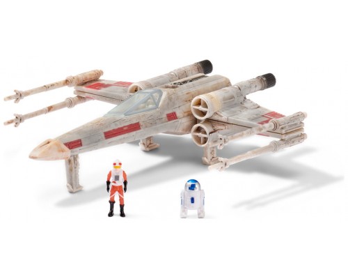 Figura star wars nave x - wing