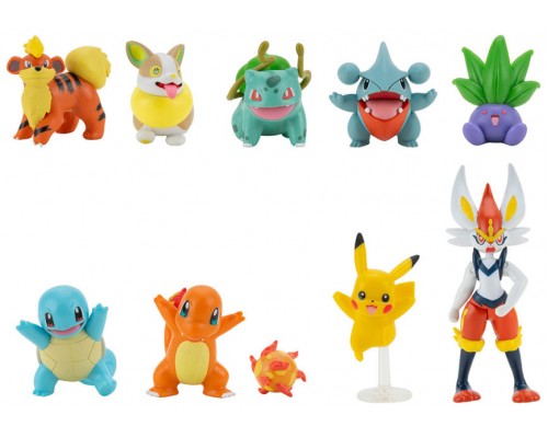 Figuras pokemon multipack 10