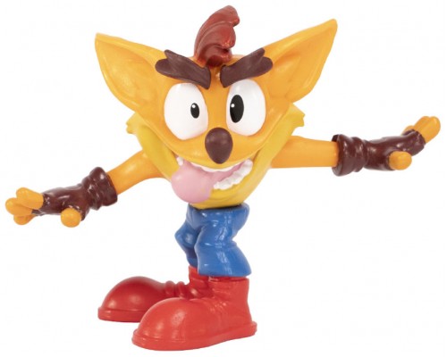 Figuras bizak crash bandicoot caja sorpresa