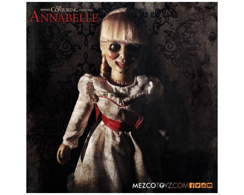 Replica mezco toyz muñeca annabelle 45