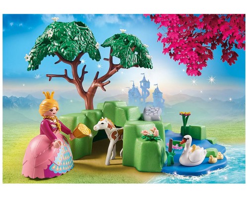 Playmobil picnic princesas con potro