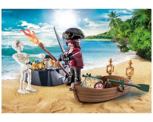 Playmobil starter pack pirata con bote