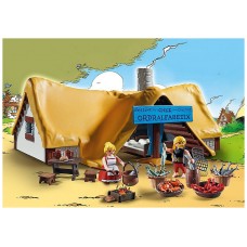 Playmobil asterix: la cabaña ordenalfabetix