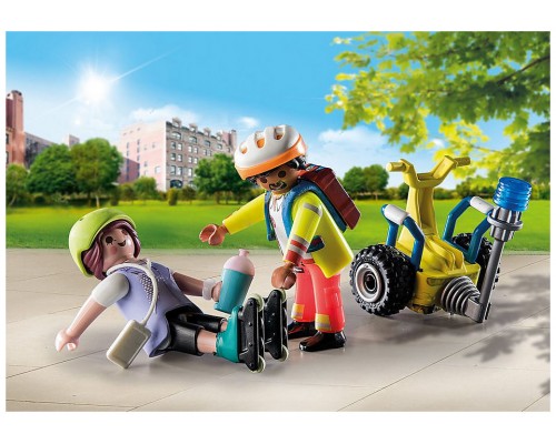 Playmobil starter pack rescate con balance