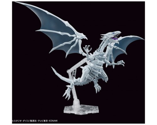 Figura bandai hobby yu - gi - oh dragon blanco