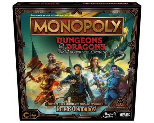 Juego mesa hasbro monopoli dungeons &