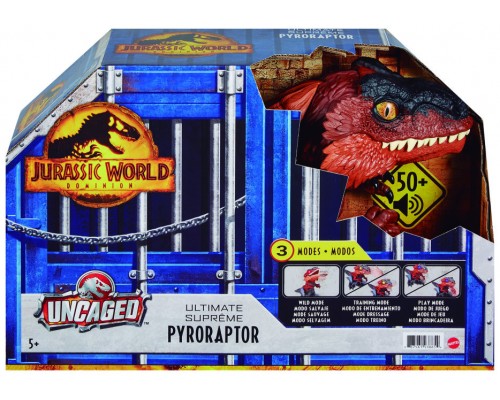 Figura mattel jurassic world dinosaurio desenjaulado