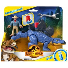 Figura mattel jurassic world stegosaurus