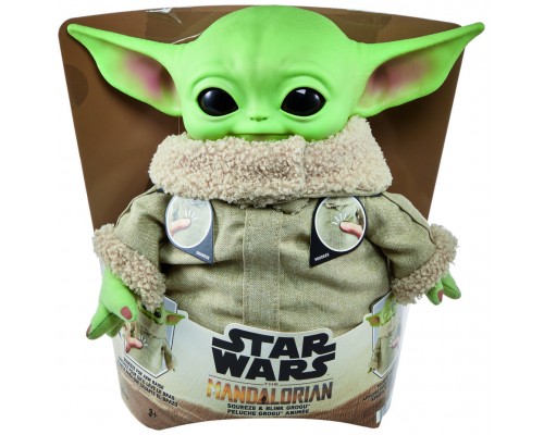 Peluche mattel star wars mandalorian grogu