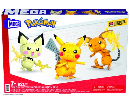 Figura mattel mega construx pokemon 3