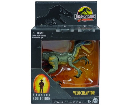 Figura mattel jurassic world velociraptor colección