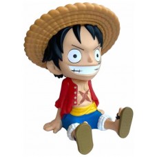 Figura hucha plastoy one piece luffy