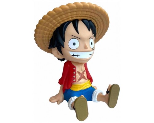 Figura hucha plastoy one piece luffy