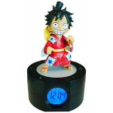 Lampara reloj despertador one piece luffy