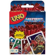 Juego cartas uno mattel masters of